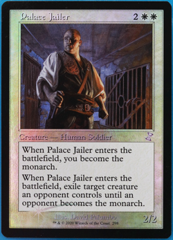 Palace Jailer (Retro Frame) FOIL Time Spiral Remastered NM (508118) ABUGames - Image 1