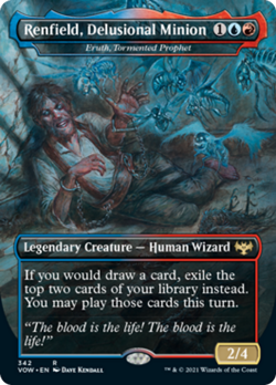 Renfield, Delusional Minion | Eruth, Tormented Prophet (Dracula) Crimson Vow NM - Image 1