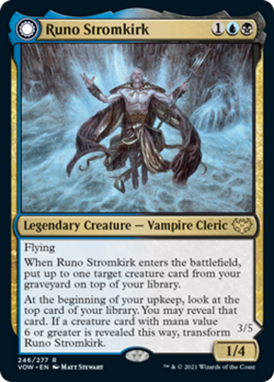 Runo Stromkirk / Krothuss, Lord of the Deep Innistrad: Crimson Vow NM ABUGames - Image 1