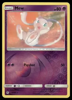 Pokemon Cards Mew 32/68 Reverse Holo Hidden Fates Rare NM - Image 1