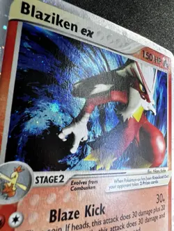 Pokemon 2004 Team Magma vs Team Aqua Blaziken EX Holo Ultra Rare Card #89/95 DMG - Image 5