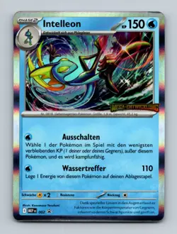 Pokemon Intelleon MEP 002 Promo Stamped NM DE - Image 1