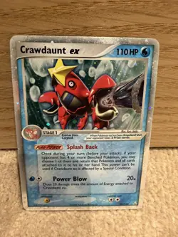Pokemon Crawdaunt ex - EX Holon Phantoms - 99/110 - LP - Image 1
