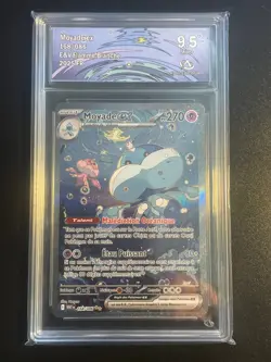 Carte Pokemon Moyade ex Collect Aura 9.5 168/086 Flamme Blanche FR - Image 1