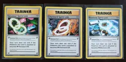 Pokemon Karten Sammlung: Spirit Link Charizard Blastoise Venusaur NM Trainer Eng - Image 1
