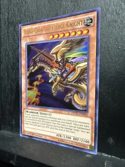 1996 Yu-Gi-Oh! 1st Edition Lord Gaia the Fierce Knight MVP1-EN050 Ultra Rare - Image 3