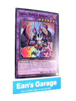 YuGiOh Garura, Wings of Resonant Life 1st Edition RA02-EN024 Super Rare - MN - Image 2