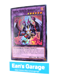 YuGiOh Garura, Wings of Resonant Life 1st Edition RA02-EN024 Super Rare - MN - Image 3