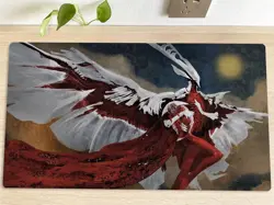 MTG Basilica Shepherd Table Playmat TCG CCG Pad Trading Card Game Mat Mousepad - Image 1