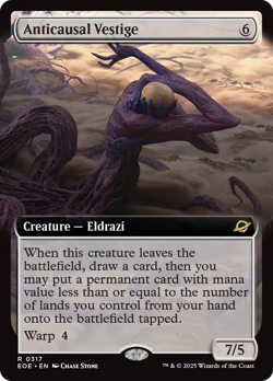 Anticausal Vestige (Extended Art) Edge of Eternities NM Rare CARD ABUGames - Image 1
