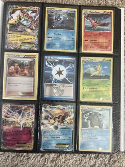 Mid Era/Vintage Pokemon Card Lot Mod Play-Heavy Play Binder Included - Image 1