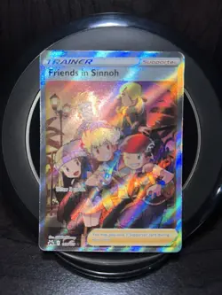 Pokemon TCG Crown Zenith Trainer Friends in Sinnoh Holo Ultra Rare Card 149/159 - Image 1