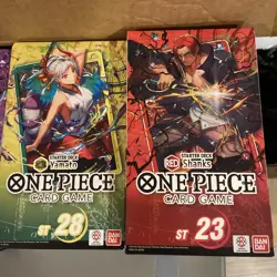 One Piece Card Game Starter Deck ST28 Yellow Yamato & ST28 ST26 ST24 ST23 - Image 2