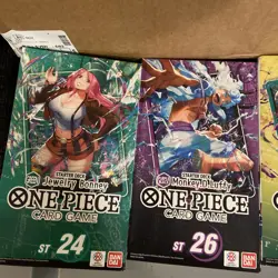 One Piece Card Game Starter Deck ST28 Yellow Yamato & ST28 ST26 ST24 ST23 - Image 3