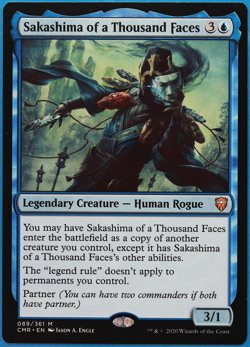 Sakashima of a Thousand Faces Commander Legends NM CARD (501727) ABUGames - Image 1