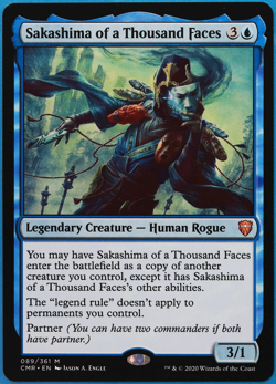 Sakashima of a Thousand Faces Commander Legends NM CARD (501726) ABUGames - Image 1