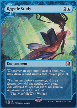 Rhystic Study Wilds of Eldraine: Enchanting Tales NM CARD (501721) ABUGames - Image 1