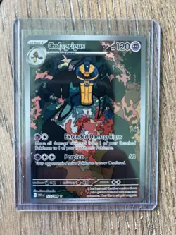 Pokemon TCG Lot Mega Charizard Y EX, Emolga, Cofagrigus, Servine - Image 4