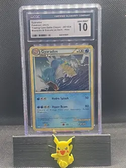 Pokemon TCG Gyrados 007/034 Blastoise & Suicune Ex Deck Holo CGC Gem Mint 10 - Image 1