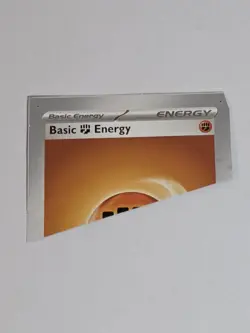 HTF Pokemon Error Miscut ENERGY Card - Image 1