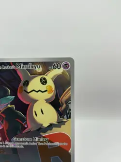 Pokemon Team Rocket's Mimikyu Full Art Rare 238/217 60 HP Basic Psychic Card - Image 4
