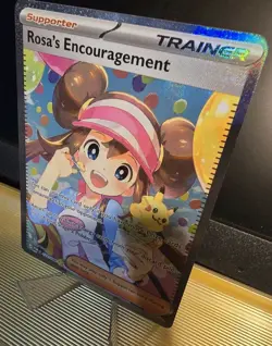 Rosa’s Encouragement - 123/088 - Full Art Trainer - NM - Pokemon TCG - Image 2