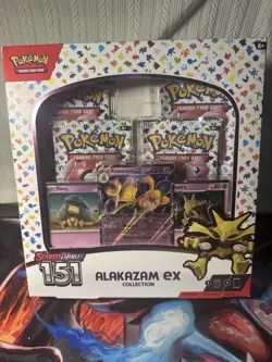 Pokemon Scarlet & Violet 151 Alakazam ex Collection Box Sealed - Image 3