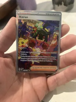 Pokemon Kieran 218/167 - Twilight Masquerade Special Illustration Rare - Image 1