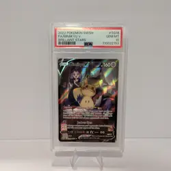 Pokemon 2022 Mimikyu V TG16/TG30 Full Art Brilliant Stars GEM MINT PSA 10 - Image 1
