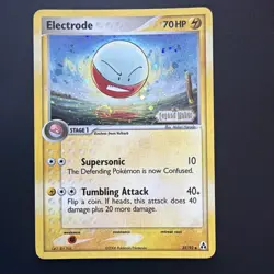 Electrode Ex Legend Maker Stamped Holo Rare Swirl 🌀 32/92 NM Pokemon TCG ⭐ - Image 1