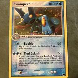 Swampert (Holo) - Pokemon TCG Pop Series 1 5/17 - NM/LP+ (Swirl) - Image 1