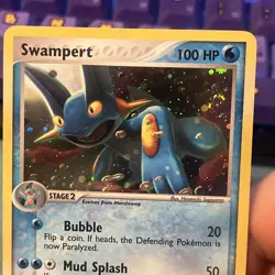 Swampert (Holo) - Pokemon TCG Pop Series 1 5/17 - NM/LP+ (Swirl) - Image 2