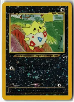 Togepi ⭐ 4/18 Reverse Holo Southern Islands 2001 Pokemon LP - Image 1