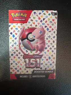 POKEMON TCG SCARLET & VIOLET 151 BOOSTER BUNDLE BOX FACTORY SEALED 6 PACKS - Image 1