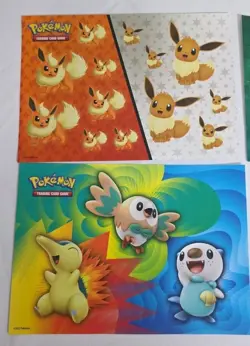 Pokemon TCG Sticker Sheets MIXED LOT OF 6 From Collector's Chests 2020 2021 2022 - Image 2