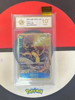 KAIDO (REPRINT) OP05-118 SECRET RARE PREMIUM BOOSTER -THE BEST-ONE PIECE Grade10 - Image 1
