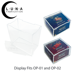 Acrylic Display case for One Piece OP01Blue Bottom OP02 Booster box G1N - Image 4