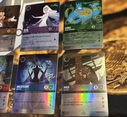 Disney Lorcana D100 Collector's Promo Gift Set All Cards Near Mint + - Image 2