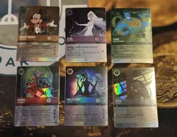 Disney Lorcana D100 Collector's Promo Gift Set All Cards Near Mint + - Image 3