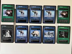 Star Wars CCGH Card Game Lot (10) Cards - Image 1