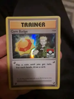 Pokemon Card Gym Badge Lt. Surge XY205 Promo Holo - Image 3