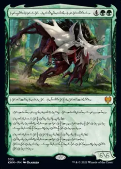 MTG English Vorinclex, Monstrous Raider (Phyrexian) NM Normal Kaldheim - Image 1