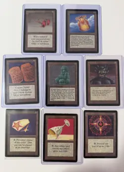 Beta Card (8) Set Kormus Bell, CooperTablet, Sunglasses Of Urza, Conservator,etc - Image 3