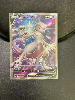 Mewtwo V SWSH229 SWSH: Sword & Shield Promo Cards Holo Near Mint - Image 1