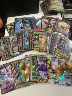 Pokemon Card Lot 35 TCG Cards + Ultra Rare | VMAX GX EX VSTAR OR V! + Bonus Item - Image 1