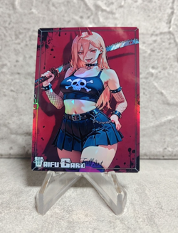 Power Trading Card Waifu Goddess Story Girl holo Karte Full Art - Image 1