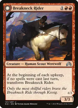 Breakneck Rider / Neck Breaker Shadows over Innistrad NM CARD ABUGames - Image 1