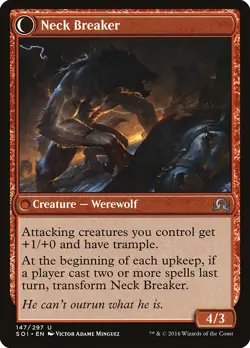 Breakneck Rider / Neck Breaker Shadows over Innistrad NM CARD ABUGames - Image 2