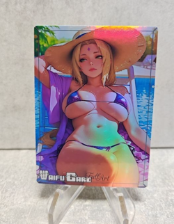 Tsunade Trading Card Waifu Goddess Story Girl holo Karte Full Art - Image 1