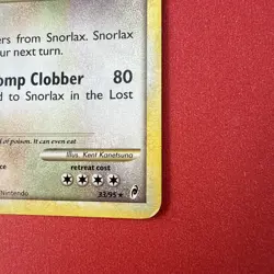 Snorlax 33/95 Call of Legends Regular Pokemon Card TCG LP - Image 5